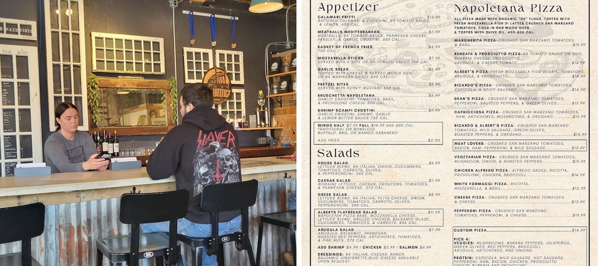 Ricardo's Italian Kitchen Menu